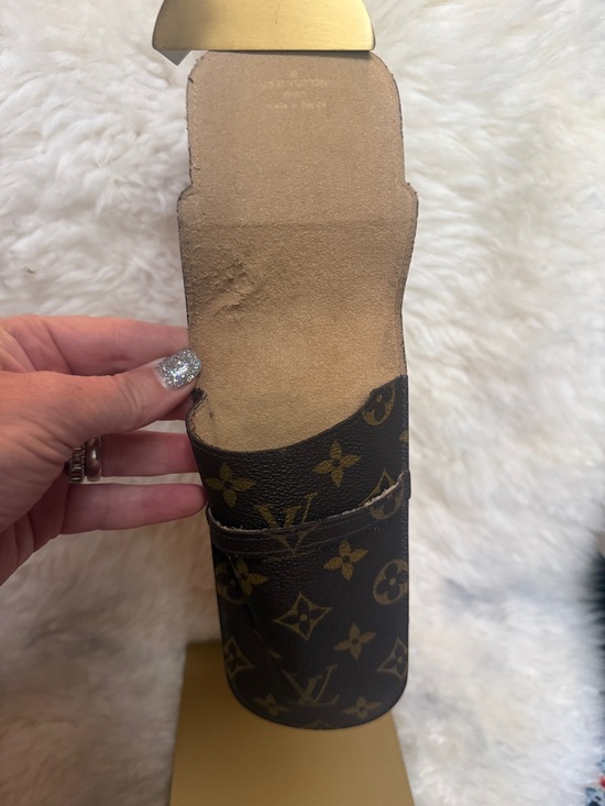 Louis Vuitton Brown Monogram Glasses Sunglasses Pouch